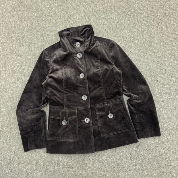 9)ISIN 빈티지 블랙 여성 자켓