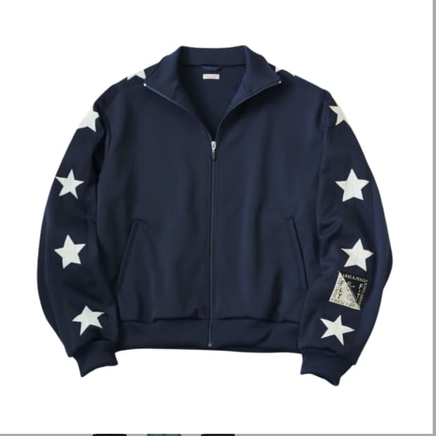 캐피탈 스무스 저지 스턴트맨 & 우먼 트랙 자켓 네이비 4