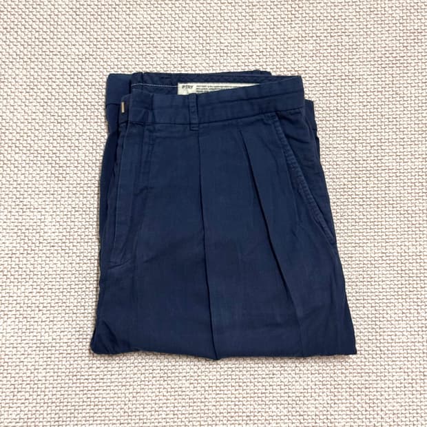 포터리 페더라이트 팬츠 네이비 2사이즈