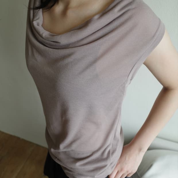 cowl neck top 