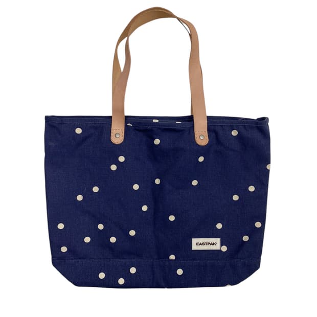 이스트팩 모리걸 도트 캔버스백