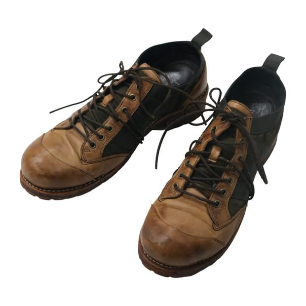 훕데두 빈티지 레더 부츠