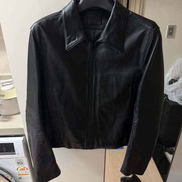 [3]Mudule 레더 자켓 블랙