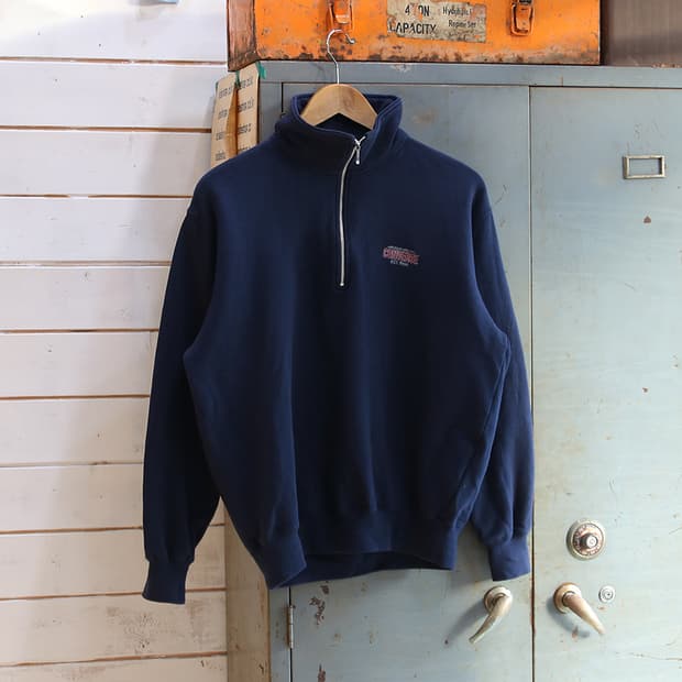 (착용컷) 컨버스 하프 집업 티셔츠 (남성용 100)