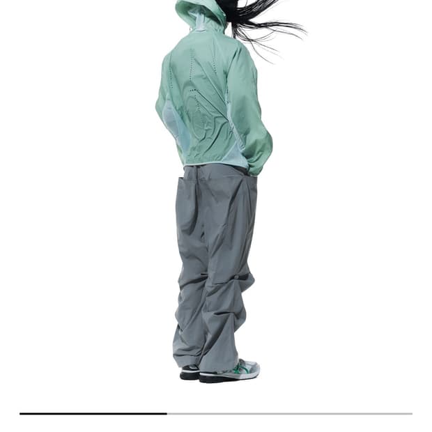 산산기어 SNAP STRETCH PANTS [GREEN GREY]