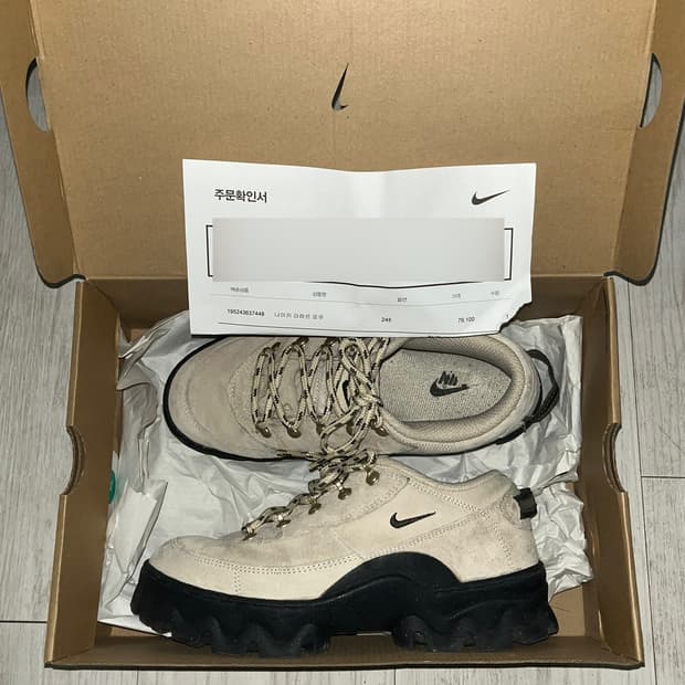 나이키 라하르 로우 베이지 245