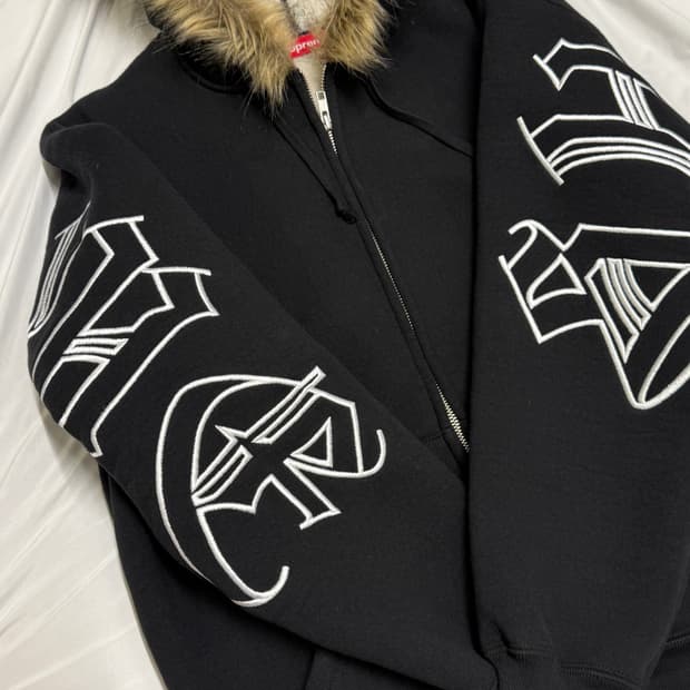 슈프림 후드집업 (S)