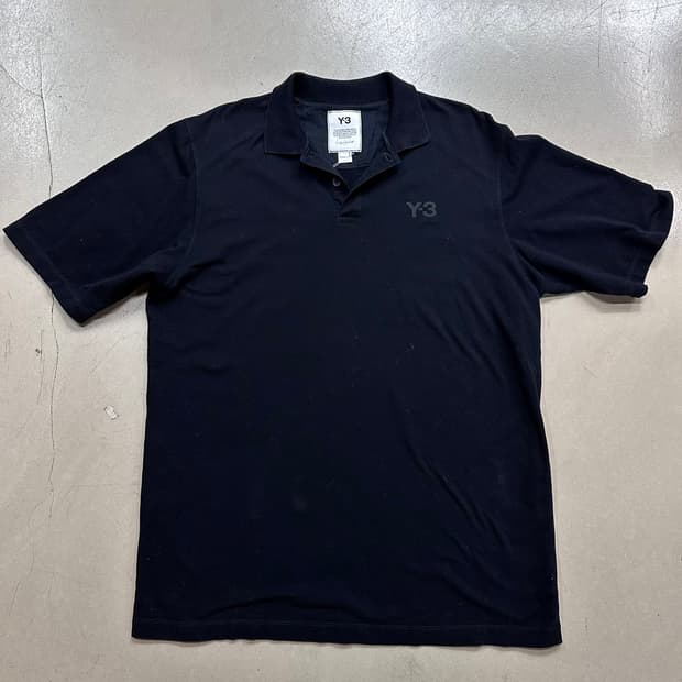 Y-3 로고 폴로셔츠