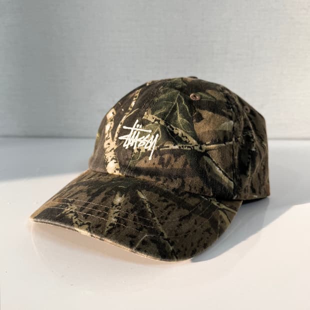 [새제품] 스투시 리얼트리 카모 볼캠