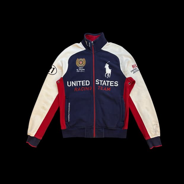 폴로 랄프로렌 RL 레이싱 팀 트랙 자켓