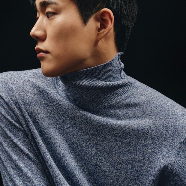 인템포무드 / 함준수 웨어러블 터틀넥 (블랙,블루) / XL