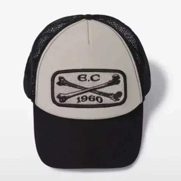 ETCE BONE PATCH TRUCKER CAP 이티씨이볼캡 모자