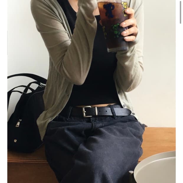 이즈이즈 New Tencel Cardigan