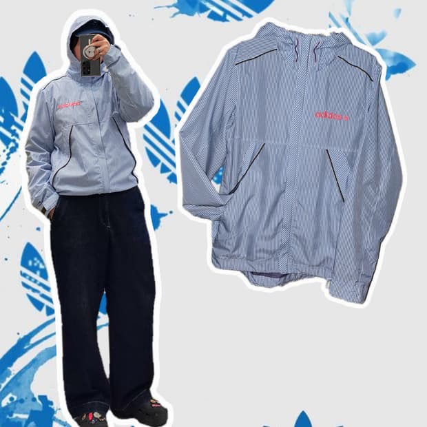 Japan Adidas PinStripe 바람막이