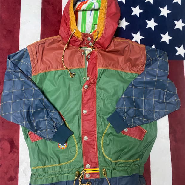 워커맨 멀티컬러 커스텀 자켓