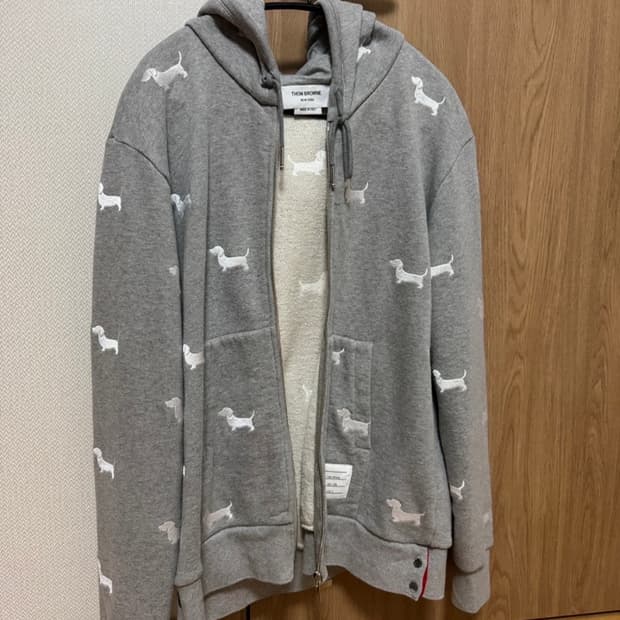 톰브라운 강아지 후드집업