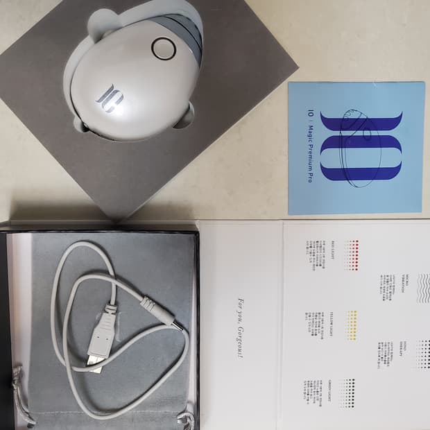 IO매직 프리미엄 프로 LED 마스크  새상품