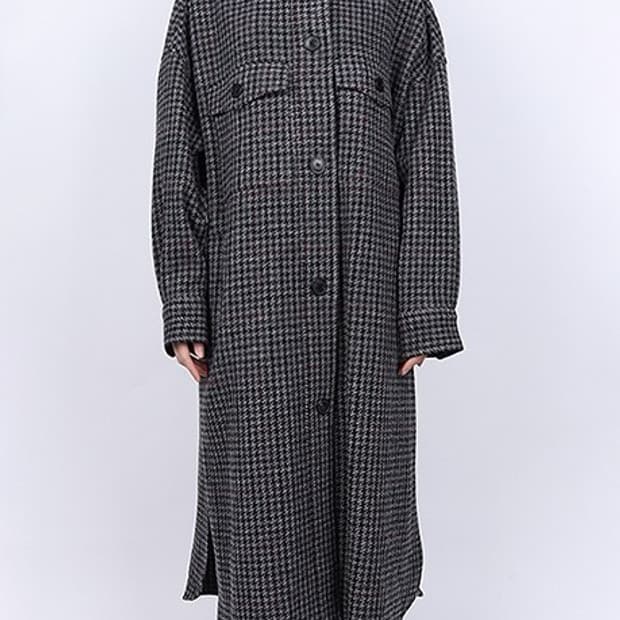 이자벨마랑 kotajo 최우식 코트 체크코트