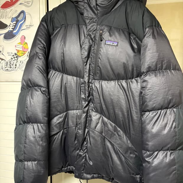 파타고니아 피츠로이 구형 패딩 블랙(M)