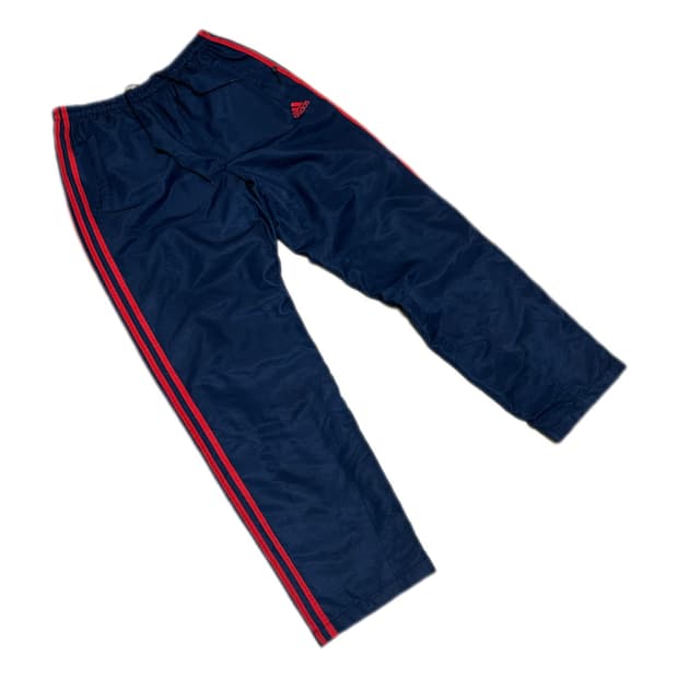 아디다스 00s 네이비 레드 올드스쿨 바람막이 트랙팬츠