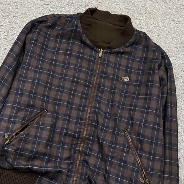 [100] 라코스테 리버시블 블루종