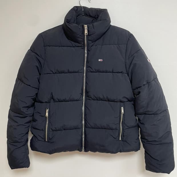 타미힐피거 타미진스 레귤러핏 모던 푸파 패딩