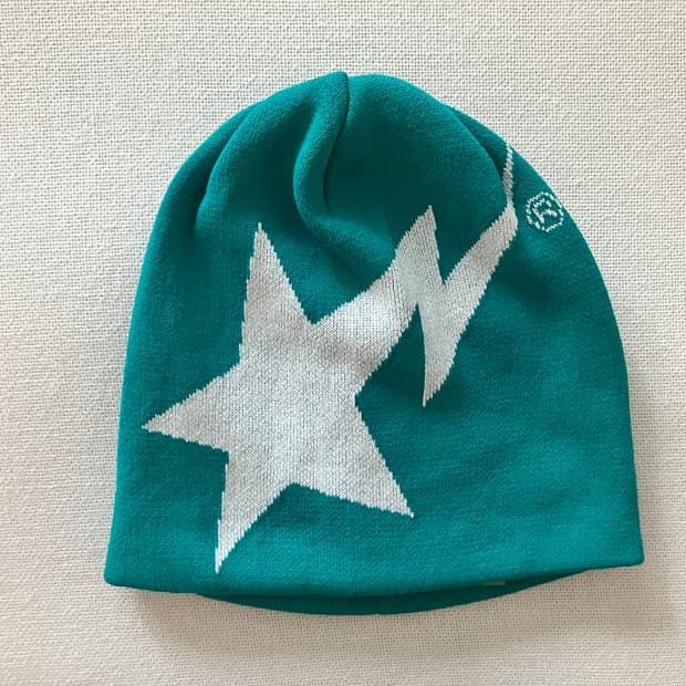 베이프 스타 니트 비니 그린 