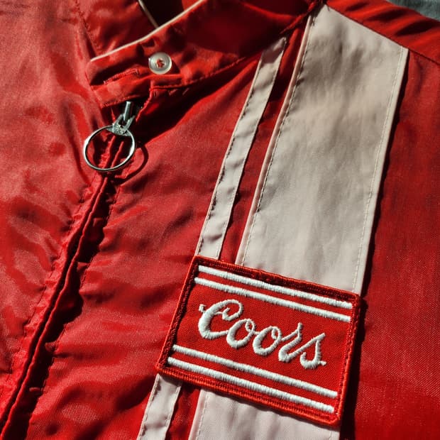 80s swingster nylon raicing jacket