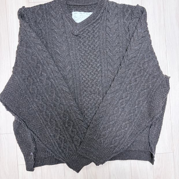 Camiel fortgens 25fw 프랑켄슈타인 니트 L사이즈