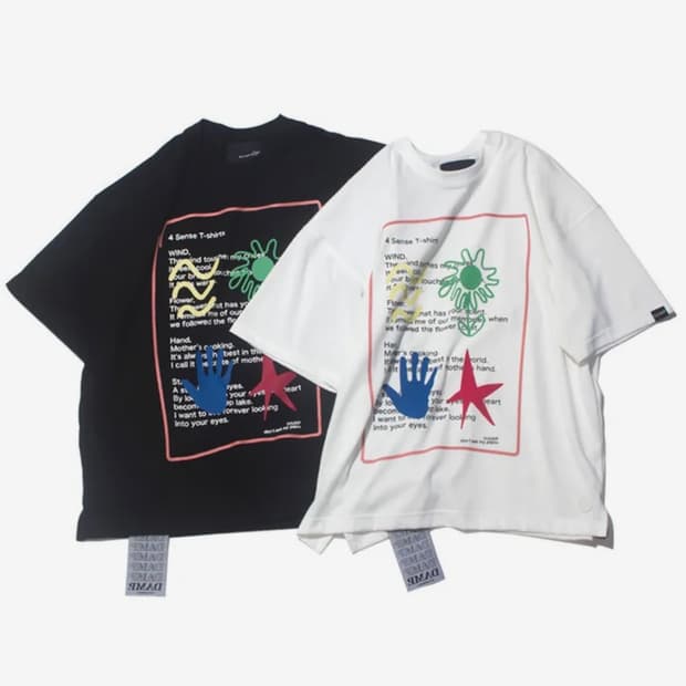 [돈애스크마이플랜_DAMP] 4 SENSE 그래픽 오버사이즈 티_화이트