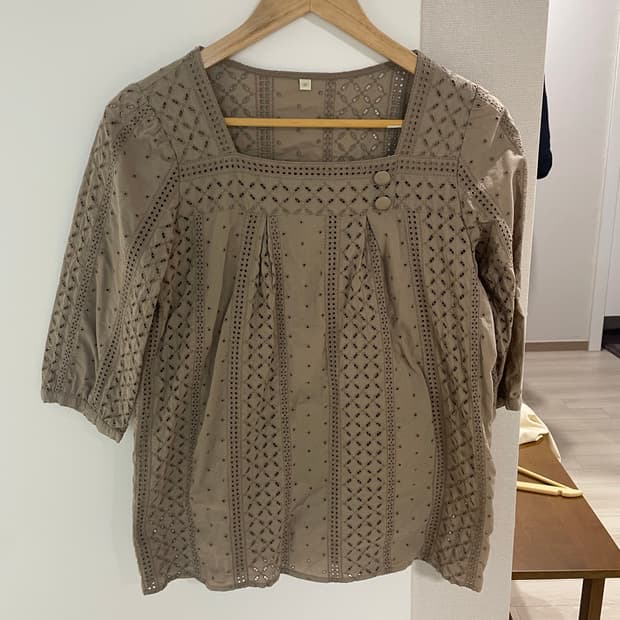 일본 빈티지 블라우스