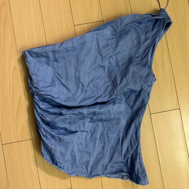 자라 한쪽어깨 여신 블라우스