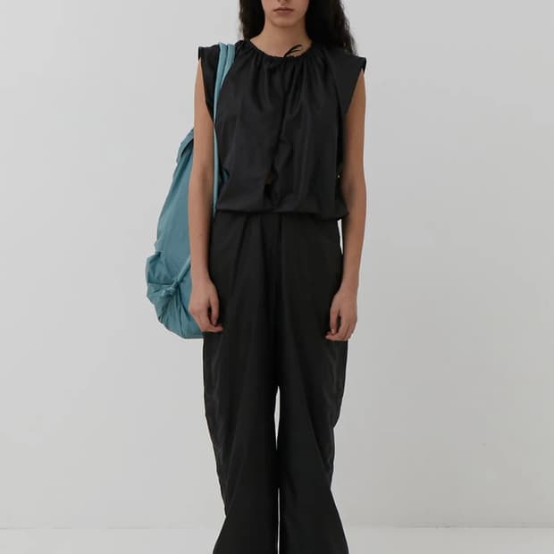AMOMENTO WOMAN SHIRRED PANTS 1SIZE