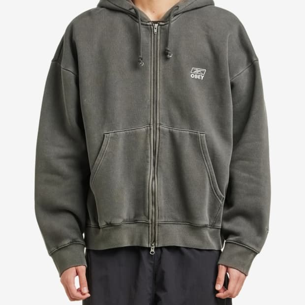 리복X오베이 후드집업XXL