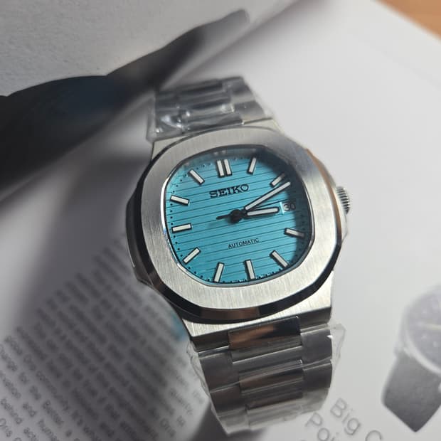 세이코 SEIKO 노틸러스 MOD 티파니 오토매틱