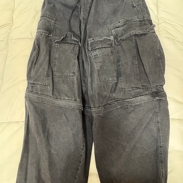 라우코하우스 카고 데님팬츠 