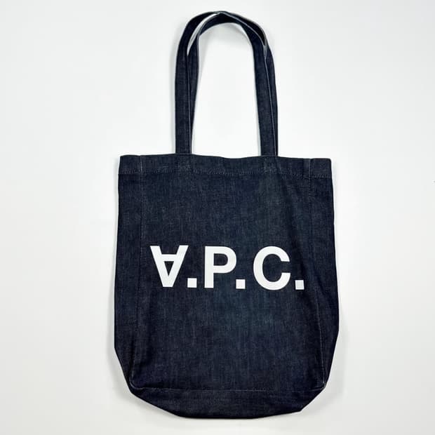 A.P.C 아페쎄 데님 에코백