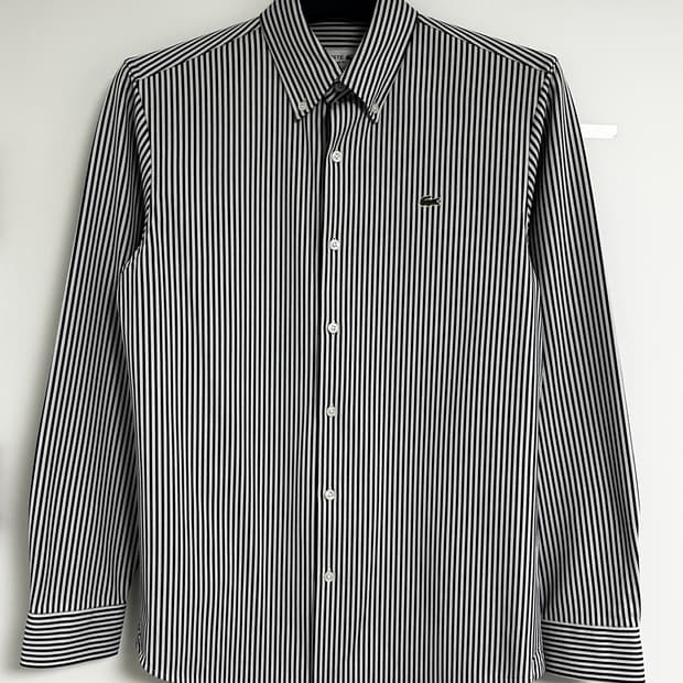 [라코스테] 남성 스트라이프 니트