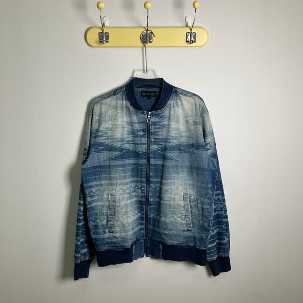 In the Attic 데님 블루종 자켓 XL