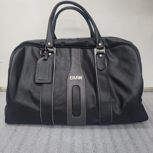 BMW 골프 보스턴백 블랙 49x33x21cm