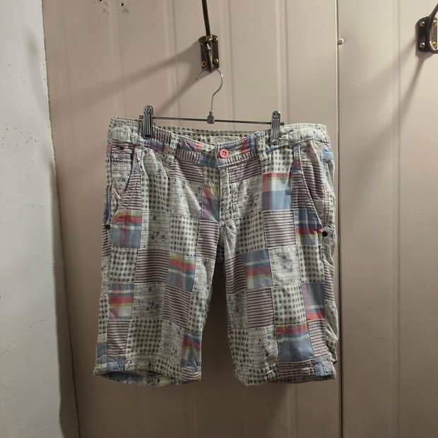 30인치 타미힐피거 패치워크 반바지