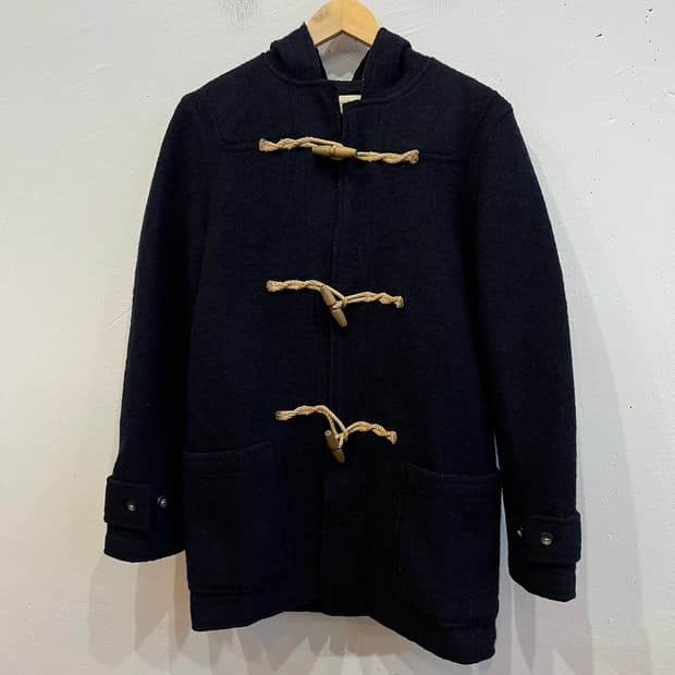 폴로 데님앤서플라이 울 더플코트 네이비