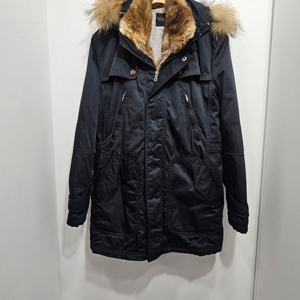 앤드지(AND Z)후드 퍼 야상 점퍼 100