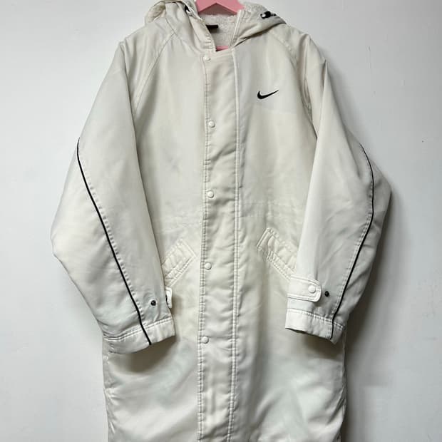 나이키 빅로고 롱 돕바 (white) 100