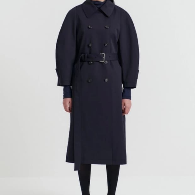 이아 EAAH FONTE TRENCH COAT (NAVY) S사이즈