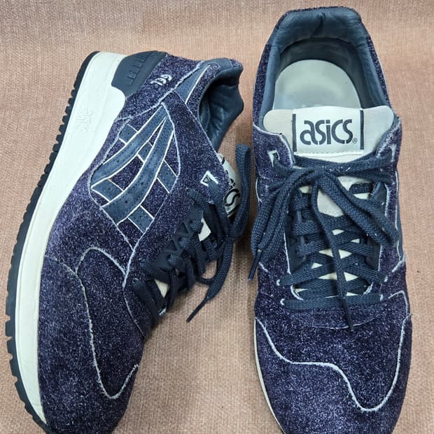 아식스 270mm-  젤 리스펙터 TQ6U3L (네이비) 스니커즈  