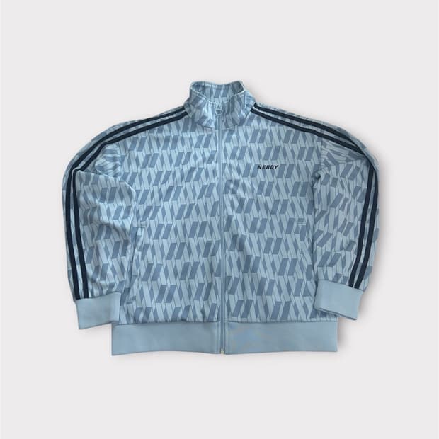 널디 Nerdy 심볼 패턴 트랙탑 져지 오버핏 S 남녀공용