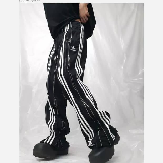 J69 커스텀 아디다스 팬츠