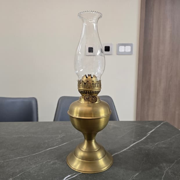 빈티지 영국 DUPLEX OIL LAMP 오일램프
