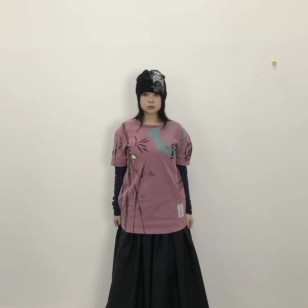 Japanese Sakura Graphic T Shirt